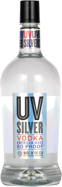 UV SILVER VODKA PET