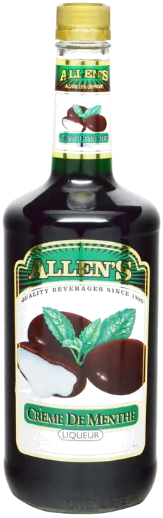 ALLENS CREME DE MENTHE GREEN