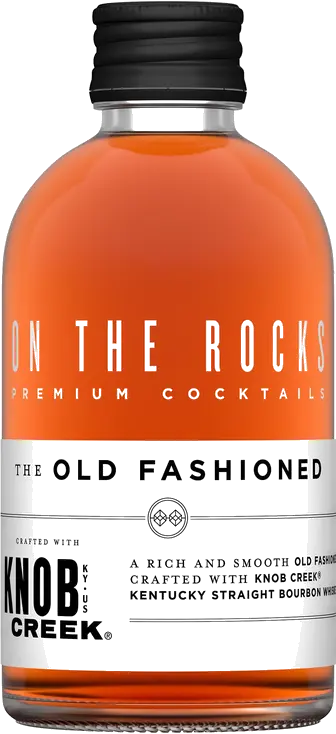 ON THE ROCKS KNOB CREEK OLD FASHIONED