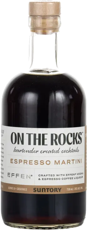 ON THE ROCKS ESPRESSO MARTINI RTD