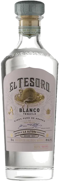 EL TESORO BLANCO TEQUILA