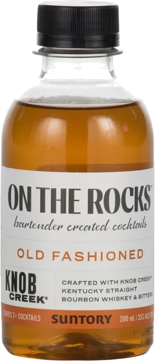 ON THE ROCKS KNOB CREEK OLD FASHION PET