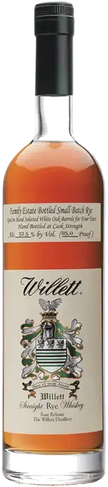 WILLETT FAMILY 4YR SINGLE BARREL RYE