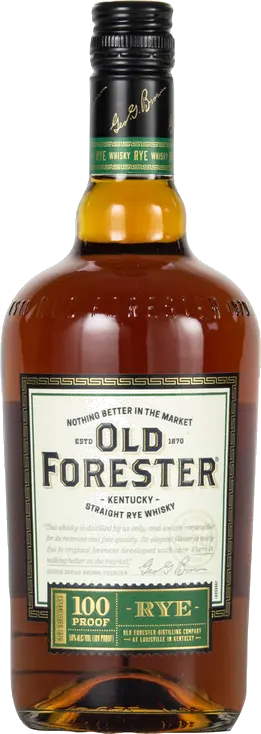 OLD FORESTER STRAIGHT RYE BOURBON