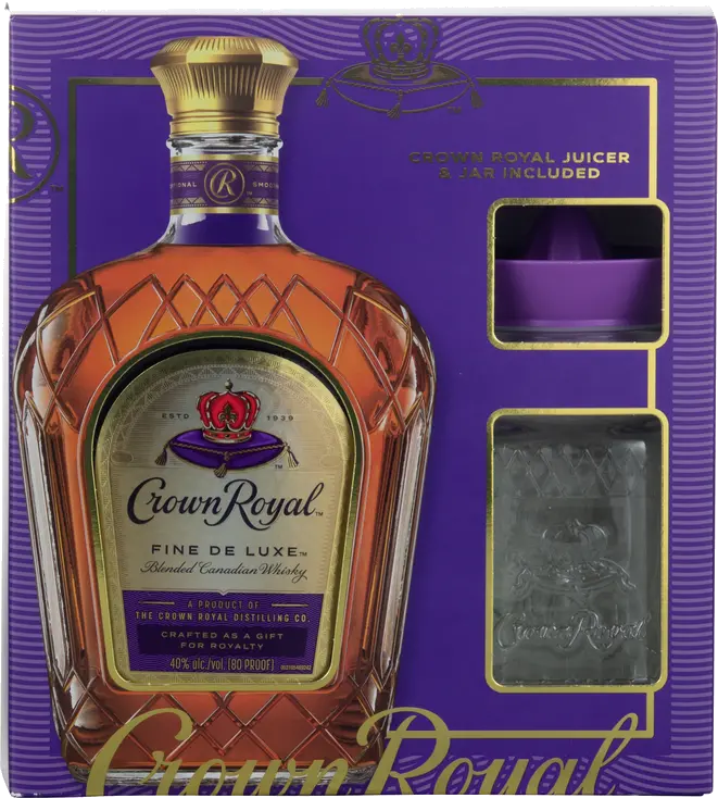 CROWN ROYAL DELUXE W/ JUICER