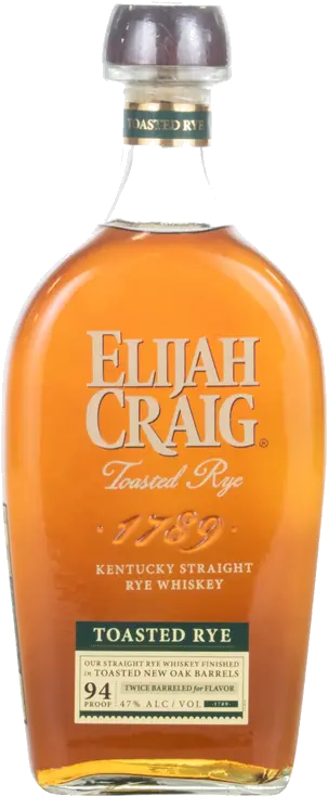 ELIJAH CRAIG 1789 TOASTED RYE WHISKEY