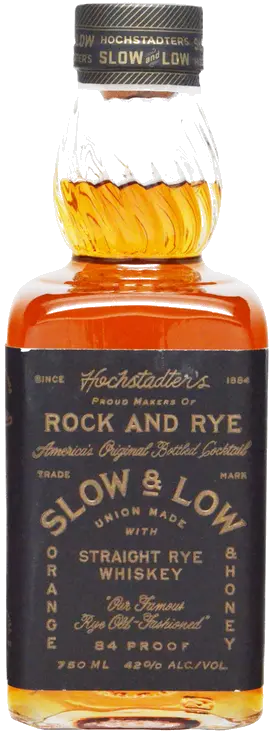 HOCHSTADTERS SLOW AND LOW ROCK & RYE
