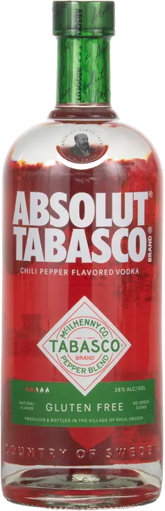 ABSOLUT TABASCO CHILI PEPPER VODKA