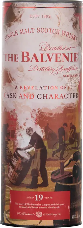 BALVENIE 19YO STORIES REVELATION CASK