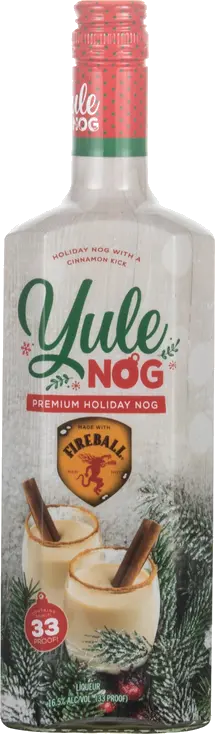 YULE NOG CREAM LIQUER WITH FIREBALL
