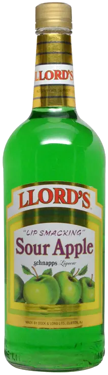 LLORDS SOUR APPLE SCHNAPPS LIQUEUR