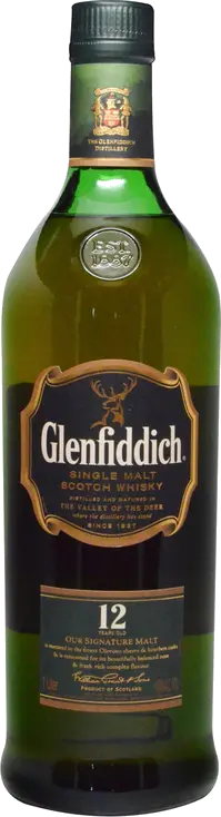 GLENFIDDICH 12YR SCOTCH