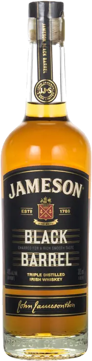 JAMESON BLACK BARREL IRISH WHISKEY