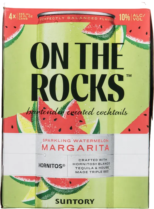 ON THE ROCKS SPARKLING WATERMELON MARG