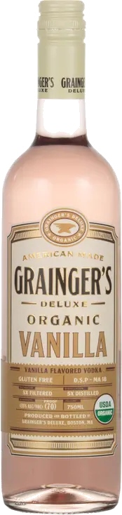 GRAINGER'S DELUXE ORGANIC VANILLA VODKA