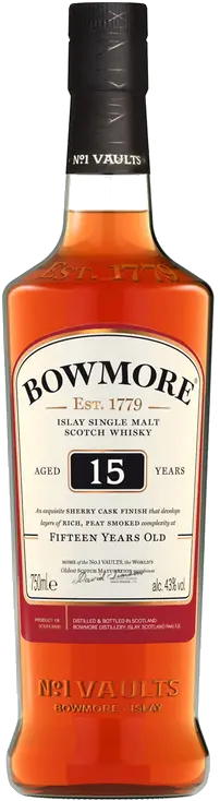 BOWMORE 15YR OLD SHERRY CASK ISLAY SM