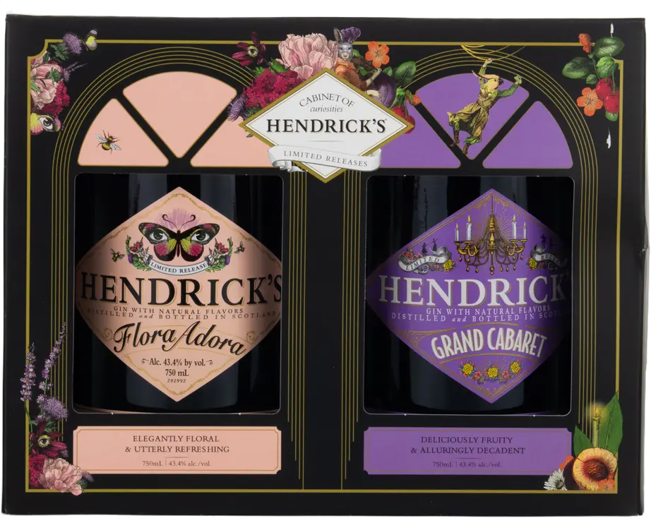 HENDRICKS 2PACK FLORA ADORA & GRAND CAB