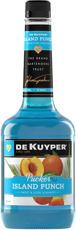 DEKUYPER ISLAND PUNCH PUCKER SCHNAPPS