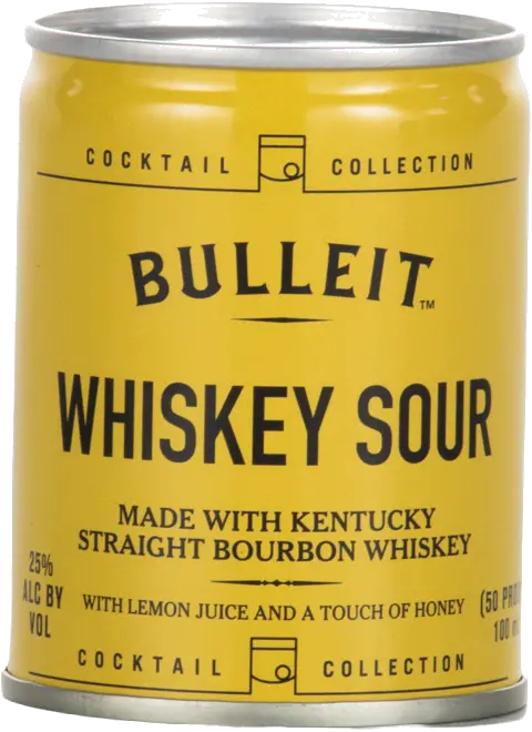 BULLEIT WHISKEY SOUR CAN