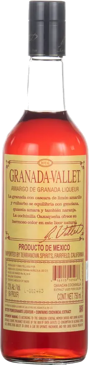 GRANADA-VALLET AMARGO POMEGRANATE LIQ