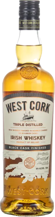 WEST CORK BLACK RESERVE IRISH WHISKEY