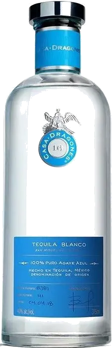 CASA DRAGONES BLANCO PURO AGAVE AZUL