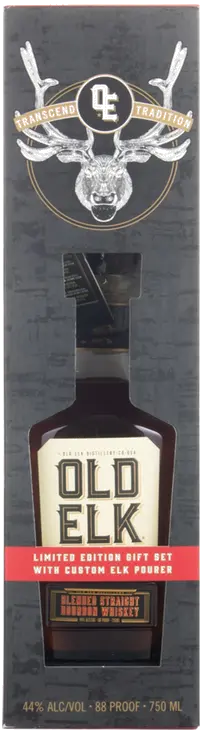 OLD ELK BLENDED BOURBON W/ELK POURER
