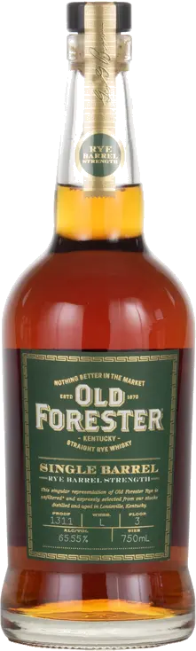 OLD FORESTER RYE SGL BRL BRL STR