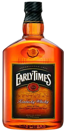 EARLY TIMES STRAIGHT BOURBON PET