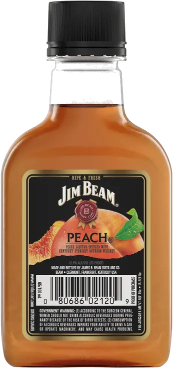 JIM BEAM PEACH LIQUEUR KSBW