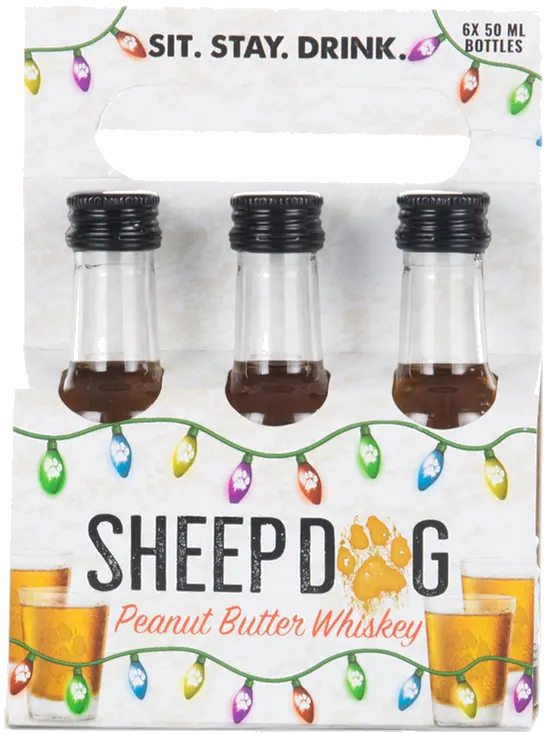 SHEEP DOG PEANUT BUTTER 6PK CARRIER