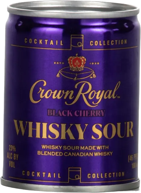CROWN ROYAL WHISKEY SR BL CHERRY CAN