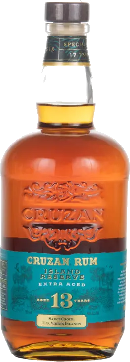 CRUZAN ISLAND RESERVE 13YR RUM