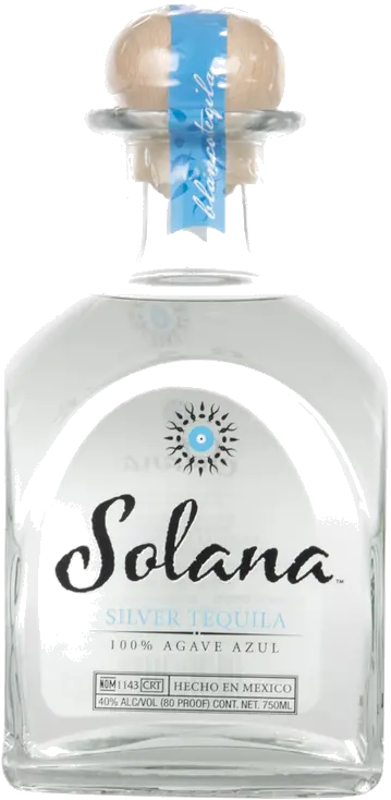 SOLANA SILVER 100% BLUE AGAVE TEQUILA