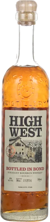 HIGH WEST BOTTLED IN BOND BOURBON