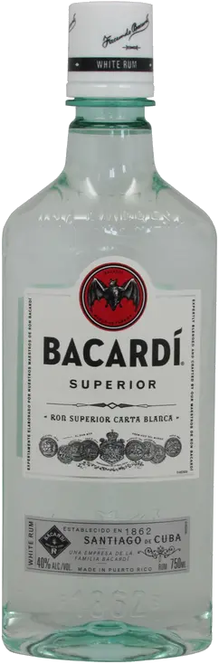 BACARDI SUPERIOR WHITE RUM PET