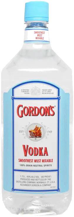 GORDONS VODKA PET