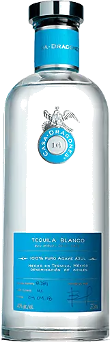 CASA DRAGONES BLANCO PURO AGAVE AZUL