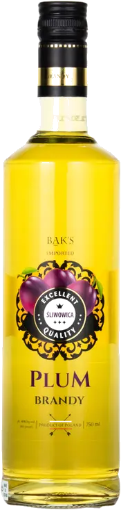 BAKS PLUM BRANDY