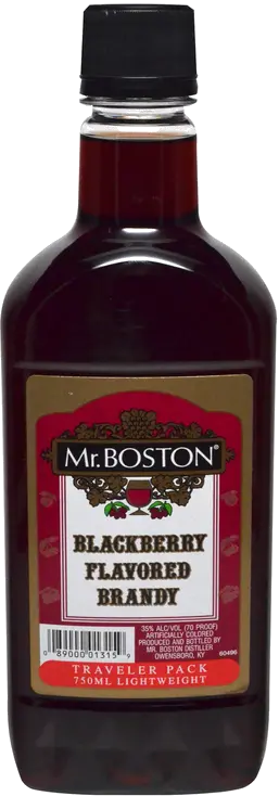 MR BOSTON BLACKBERRY BRANDY TRV