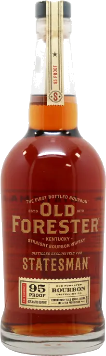 OLD FORESTER STATESMAN STRAIGHT BOURBON