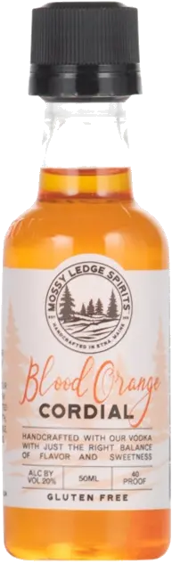 MOSSY LEDGE SPIRITS BLOOD ORANGE CORDIAL