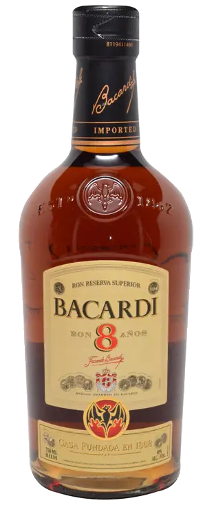 BACARDI RESERVA OCHO