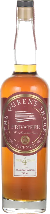 PRIVATEER THE QUEENS SHARE 4YR CASK STRN