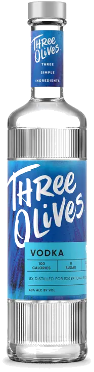 THREE OLIVES VODKA