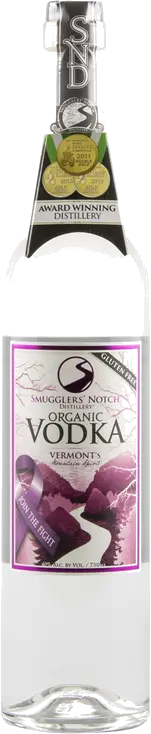 SMUGGLERS NOTCH ORGANIC VODKA