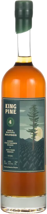 KING PINE #4 STRAIGHT BOURBON WHISKEY