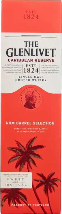 GLENLIVET CARRIBEAN RESERVE SINGLE MALT