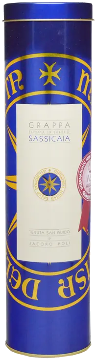 GRAPPA DI SASSICAIA JACOPO POLI BRANDY