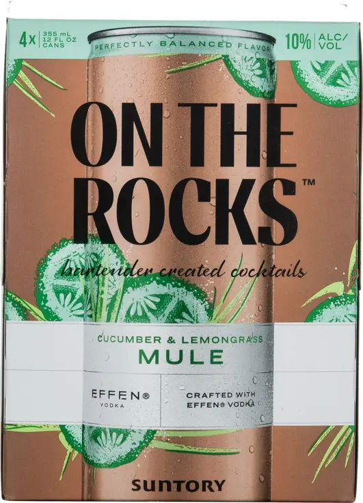 ON THE ROCKS CUCUMBER LMNGRS MULE 4PK
